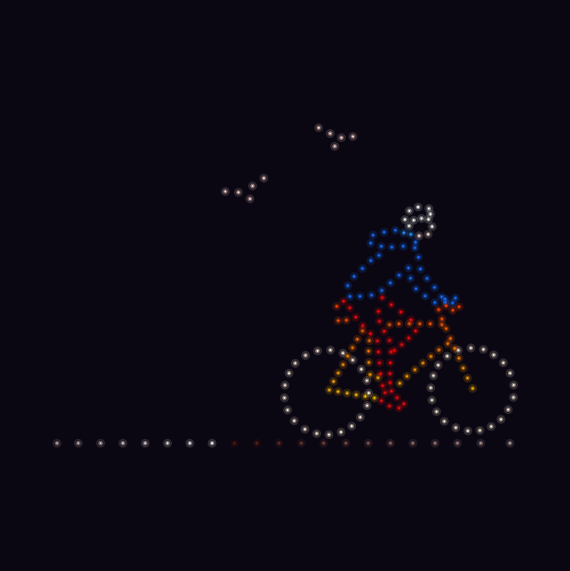 Cycliste Lecheylas